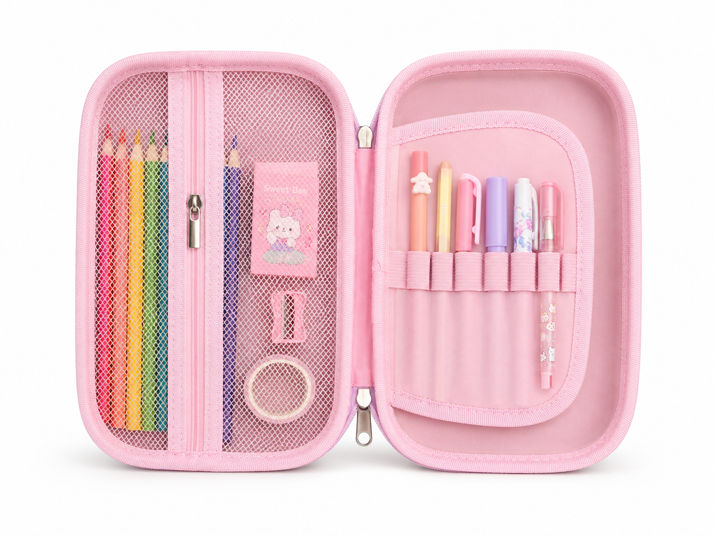Kuromi Pop 3D Hard-Shell Pencil Pouch – Purple, 24cm