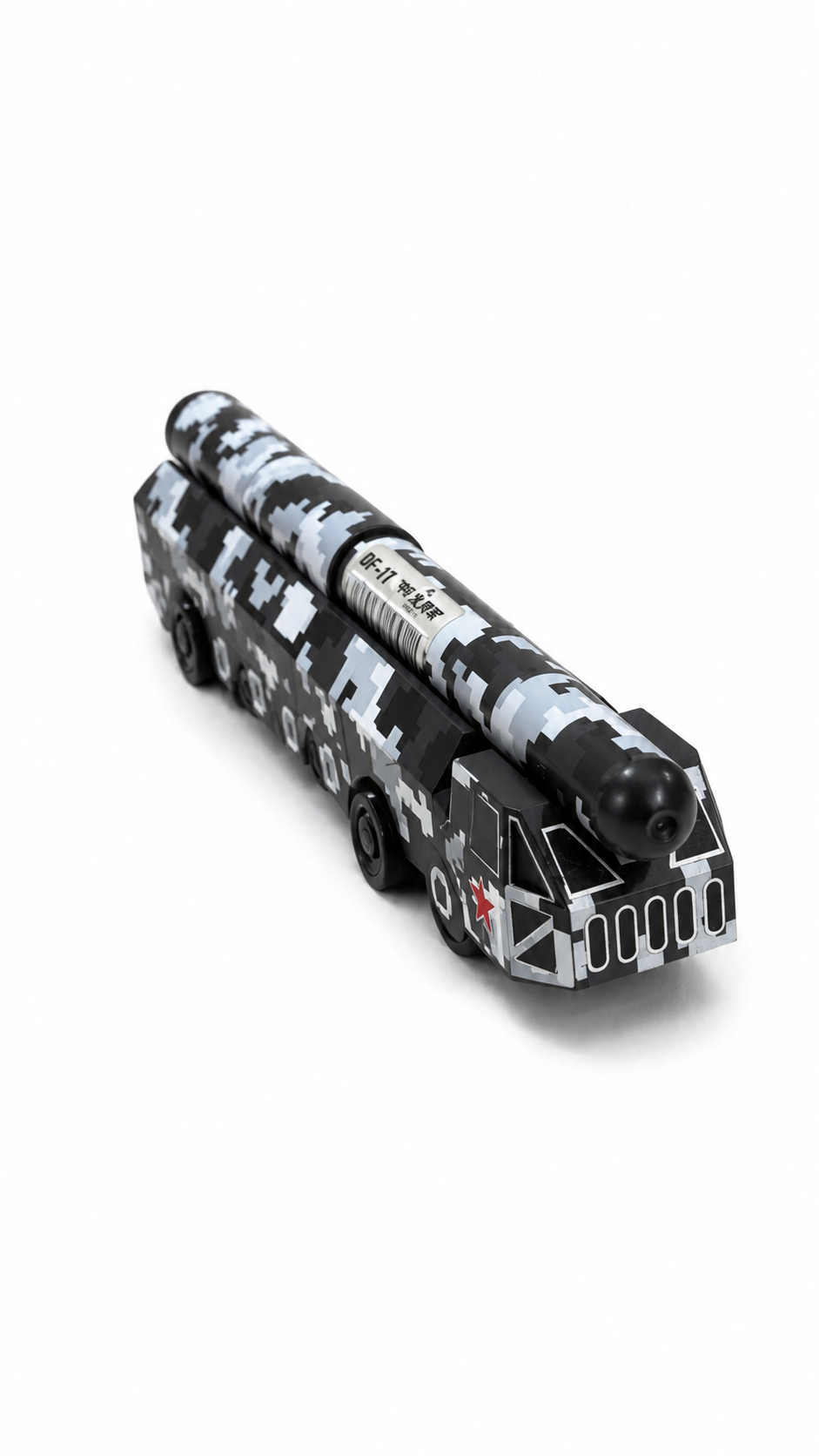 Camo Commander Truck Pen – 2-in-1 Military Truck Novelty Pen