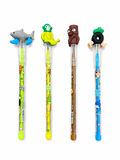 Cute Character Pencil – Fun Animal Topper Pencil for Kids