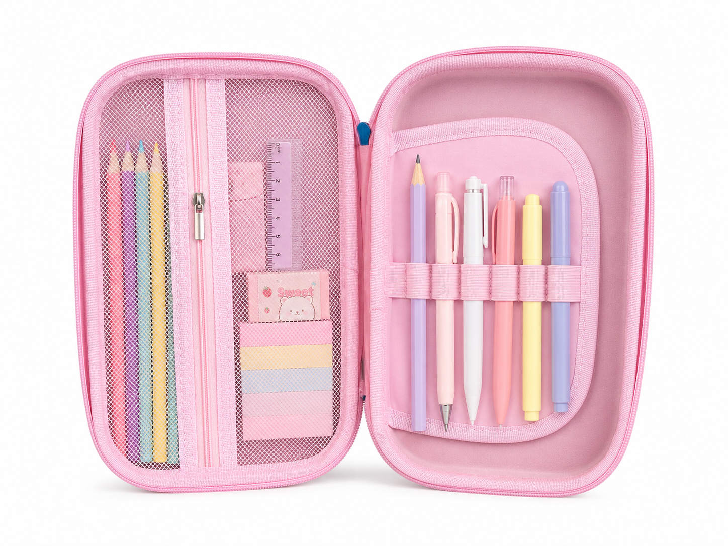 Kitty Pop 3D Hard-Shell Pencil Pouch – Pink, 24cm
