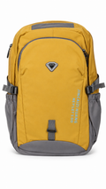 Large Water-Resistant Laptop Backpack – Mustard Yellow, 52cm