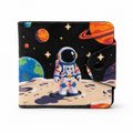 Space Explorer Kids Wallet – Astronaut Design | 12cm x 10cm