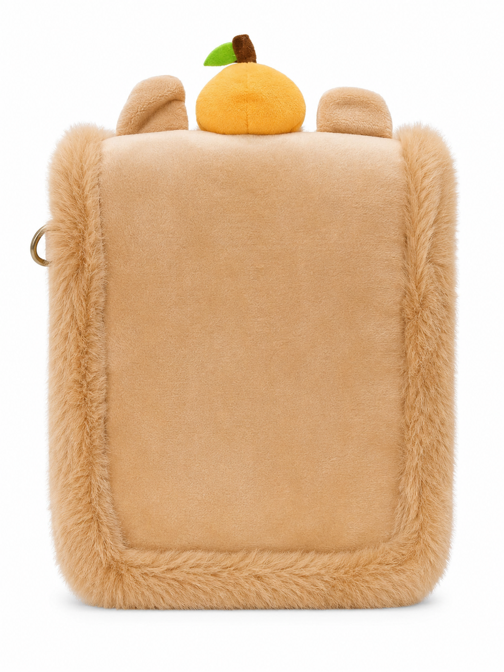 Cozy Capybara Crossbody Bag – Fluffy Mini Shoulder Bag | 20cm x 15cm