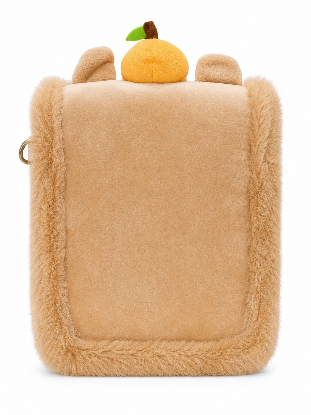 Cozy Capybara Crossbody Bag – Fluffy Mini Shoulder Bag | 20cm x 15cm