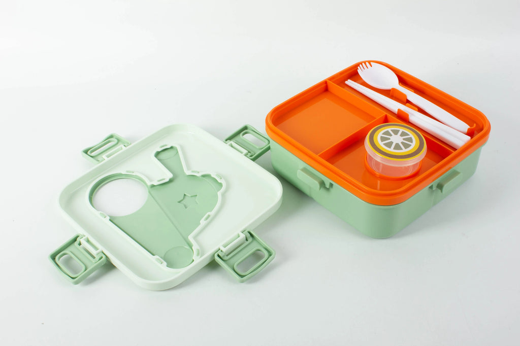 Army Tank Bento Lunch Box | 1100ml + Sauce Pot