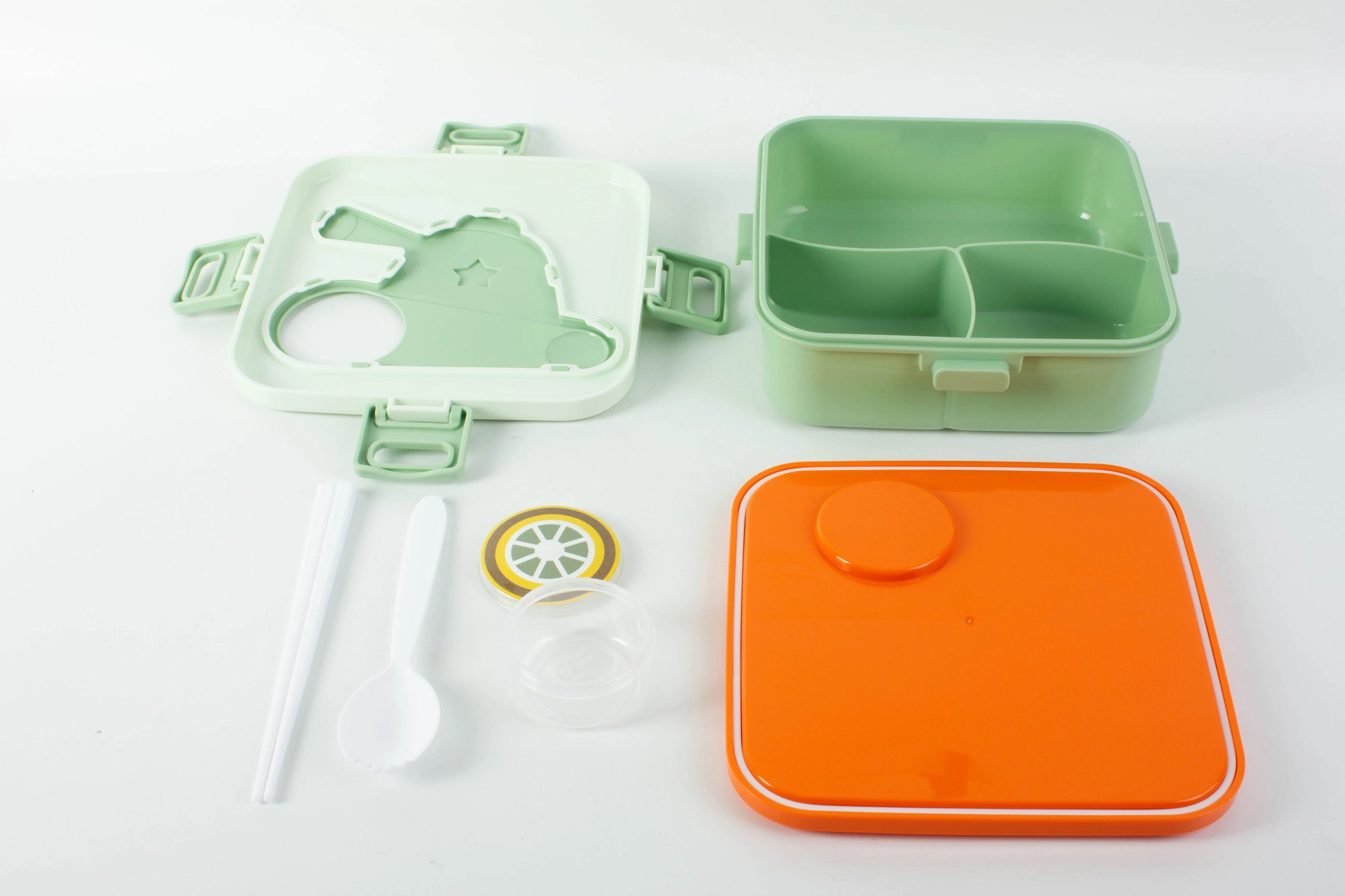Army Tank Bento Lunch Box | 1100ml + Sauce Pot