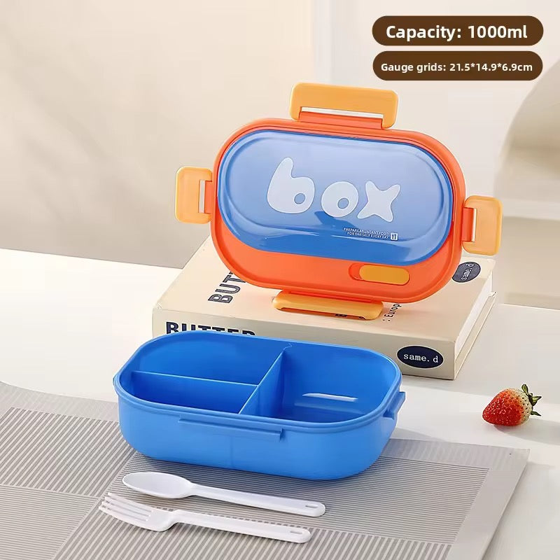 Bento BOX Kids Lunch Box & Cup Set | 1000ml | Tumbler, Spoon & Fork included