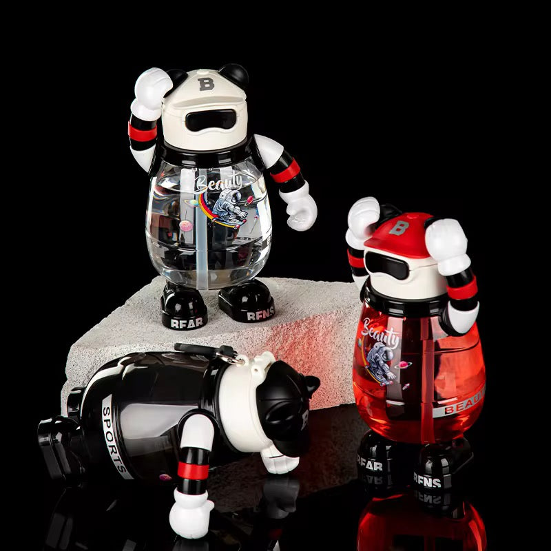 Space Pilot Robot Water Bottle | 700ml | 2 colors