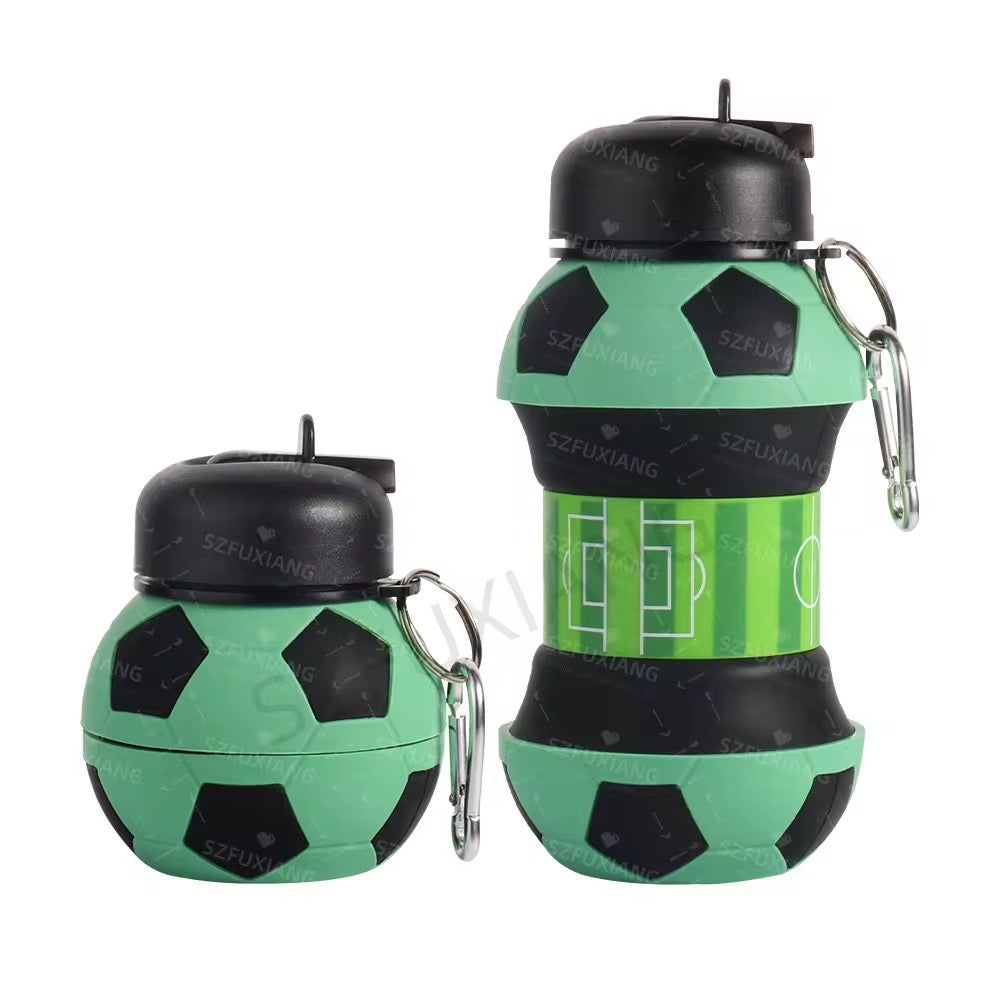 Foldable Football Water Bottle | 550ml | 2 colors