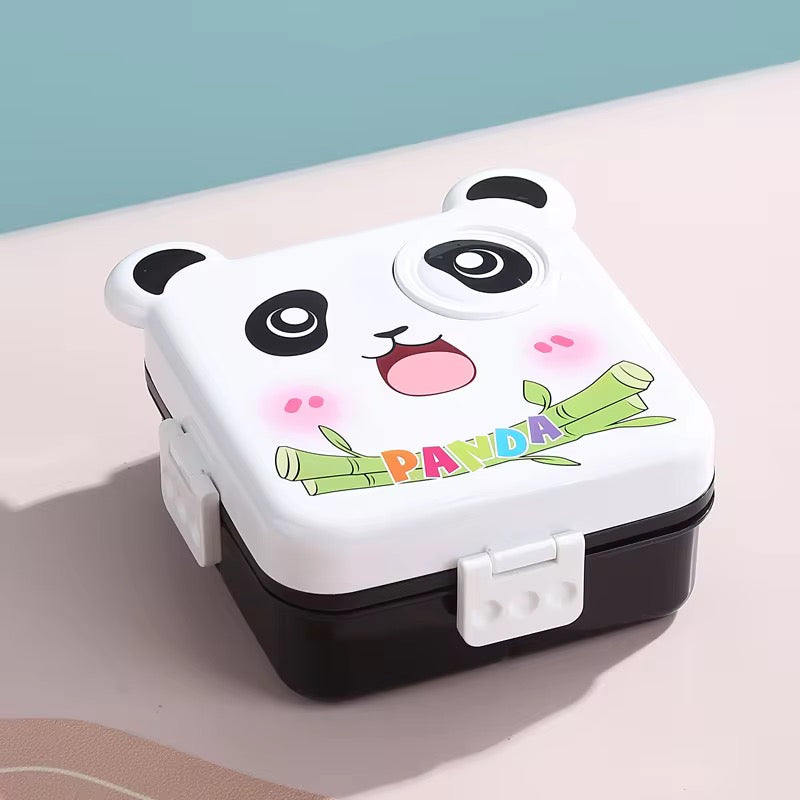 Panda Bento Lunch Box | 1100ml + Sauce Pot
