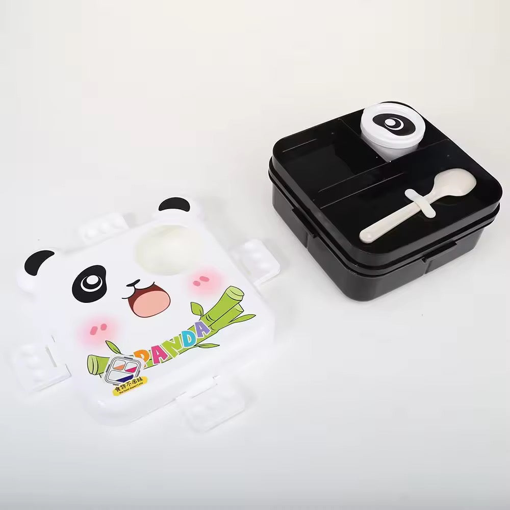 Panda Bento Lunch Box | 1100ml + Sauce Pot