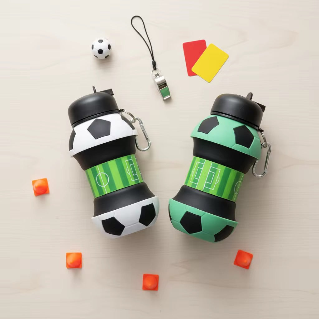 Foldable Football Water Bottle | 550ml | 2 colors