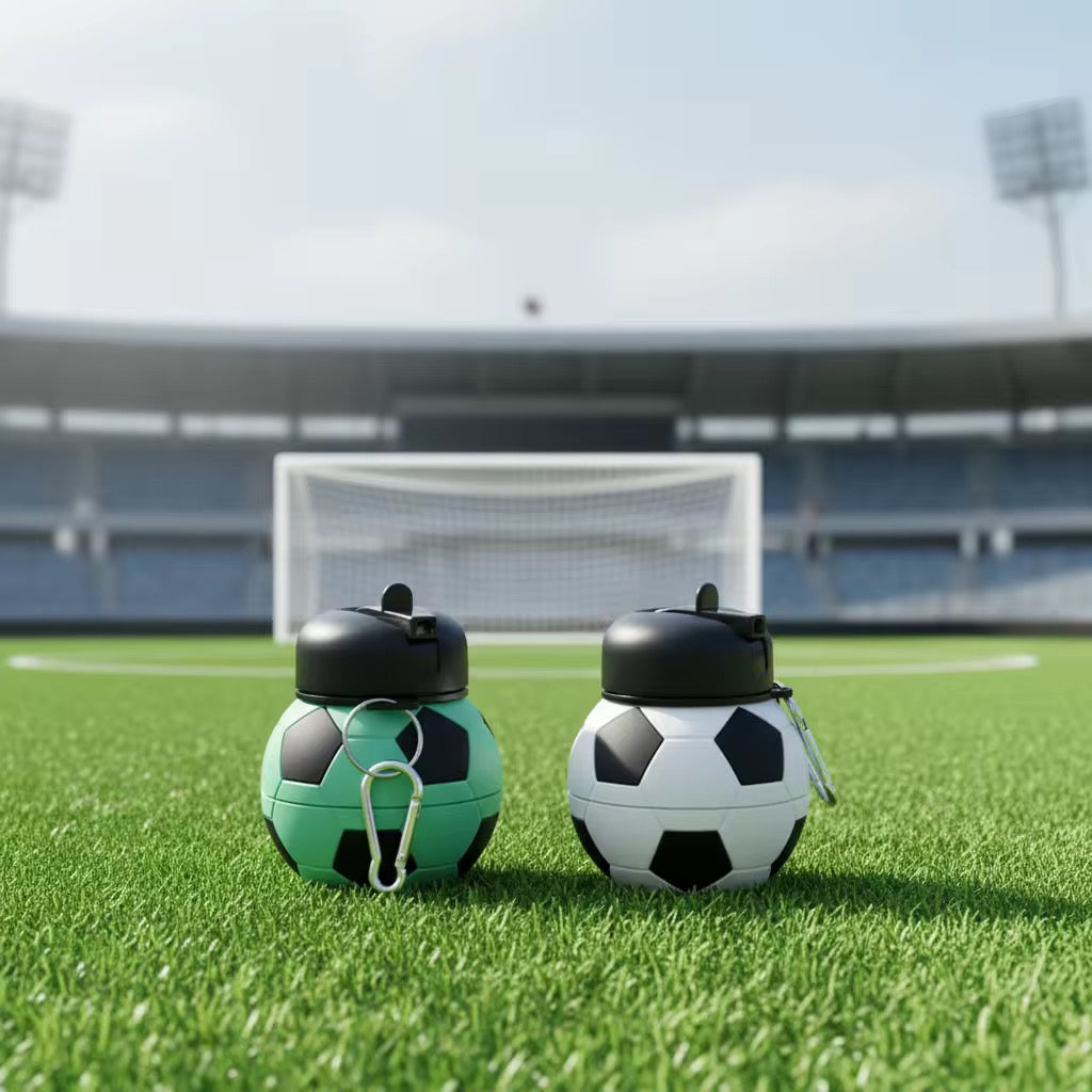 Foldable Football Water Bottle | 550ml | 2 colors