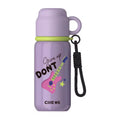 Cille Kids Stainless Steel Water Bottle | With Cup Lid & Carry Strap | 450ml