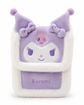 Kuromi Fluffy Crossbody Bag – Purple Plush Mini Shoulder Bag |