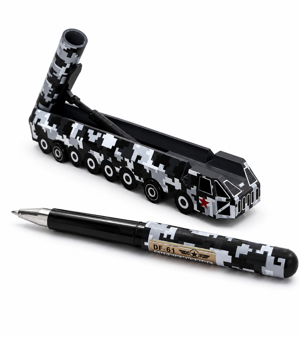 Camo Commander Truck Pen – 2-in-1 Military Truck Novelty Pen