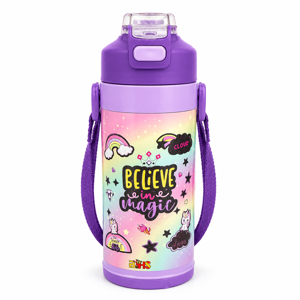 Kids Character Water Bottle | 470ml | 5 Designs