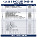 The City School Bookset | Class PG to C8