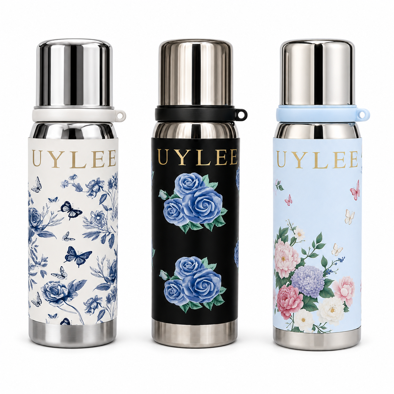 Floral Thermos Bottle | 550ml | 3 Colors