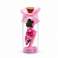 Blush Rose Keepsake Bottle – Mini Forever Rose Gift Jar