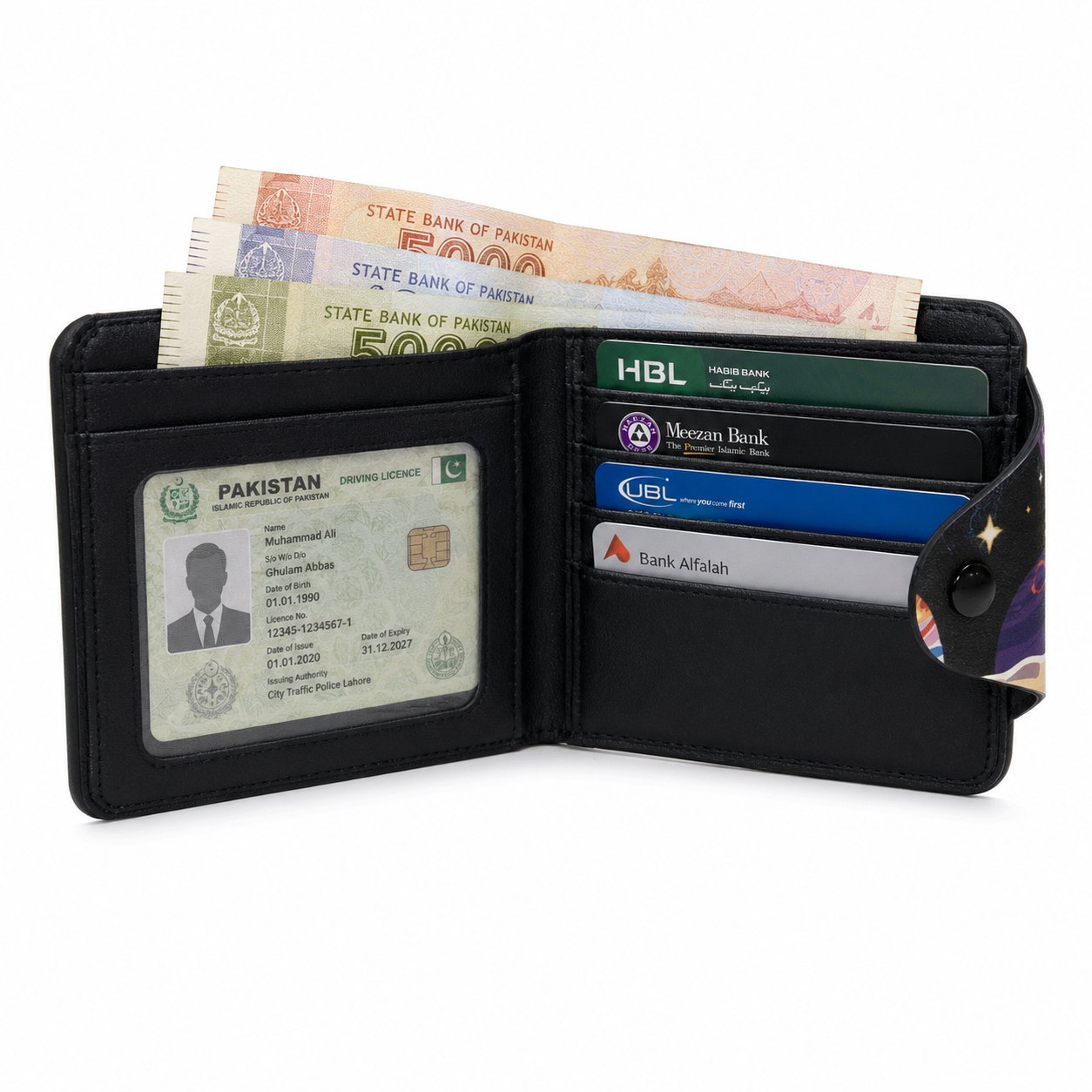 Space Explorer Kids Wallet – Astronaut Design | 12cm x 10cm