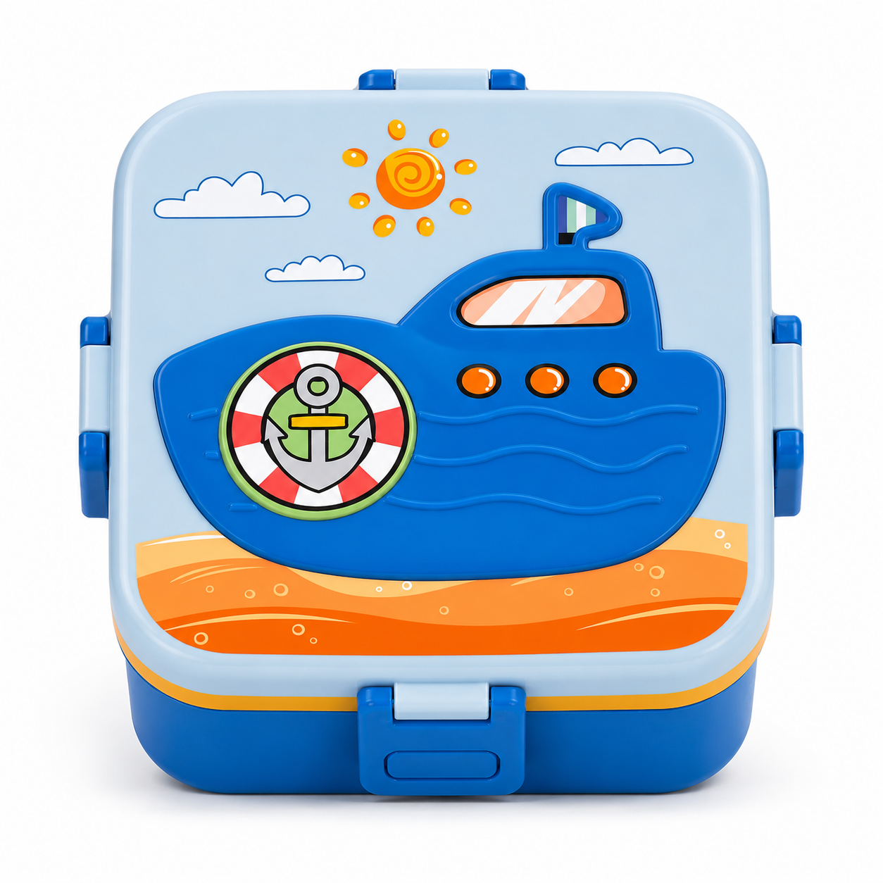 Sailor Boat Bento Lunch Box | 1100ml + Sauce Pot
