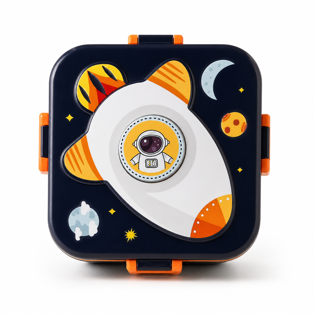 Space Rocket Bento Lunch Box | 1100ml + Sauce Pot