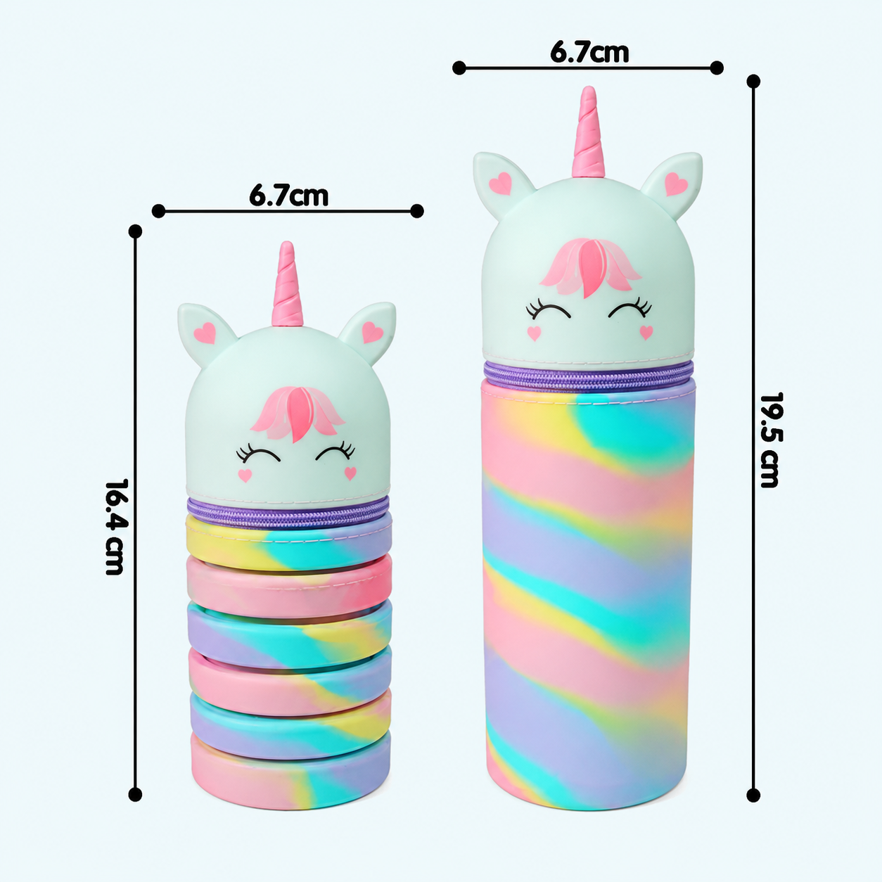 Unicorn Pop-Up Pouch | Silicone