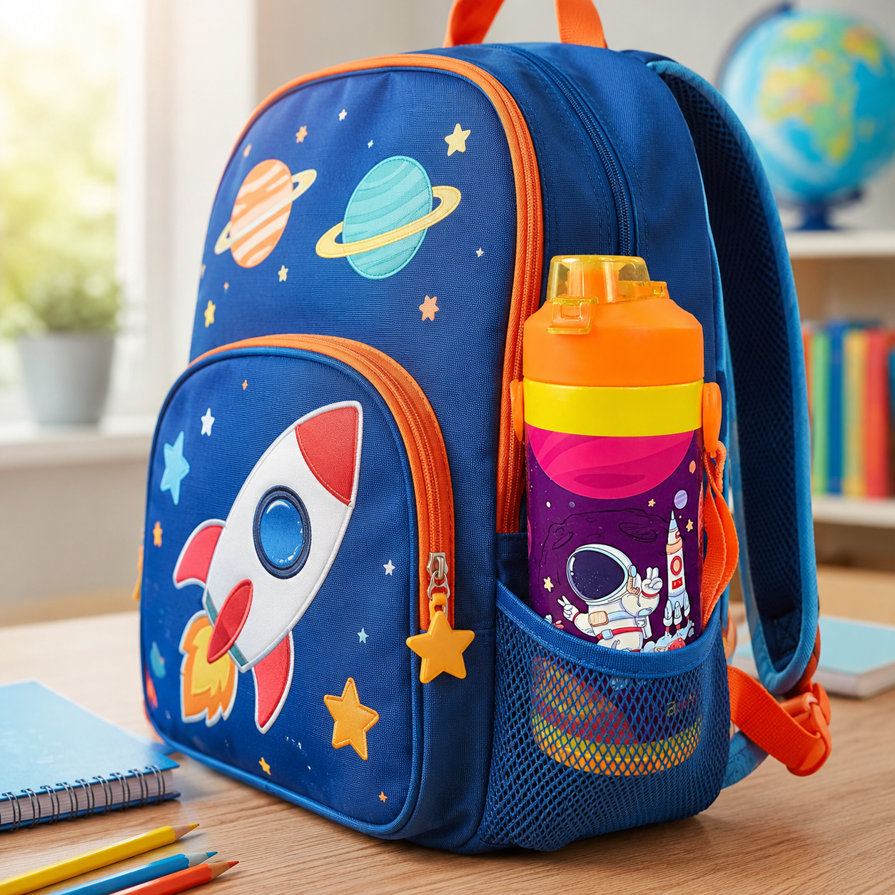 Kids Character Water Bottle | 470ml | 5 Designs