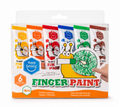 Little Artist Washable Finger Paint Set – 6 Colours Kids Paint Kit